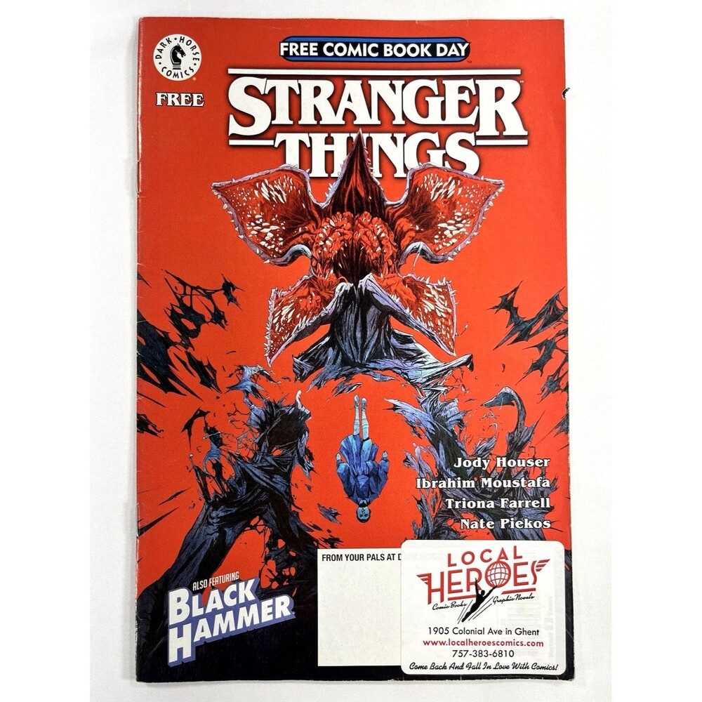 Stranger Things Free Comic Book Day In The Upside Down Dark Horse Comics 2019